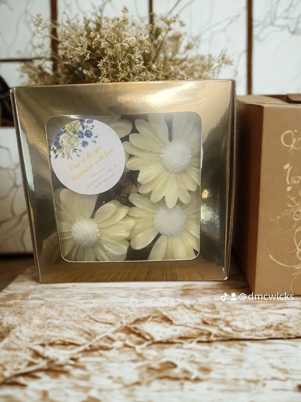 Day At The Spa Scented Daisy Soy Wax Melt (4 per pack)1.5oz