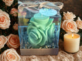 White Birch Handmade Rose Pillar Candle